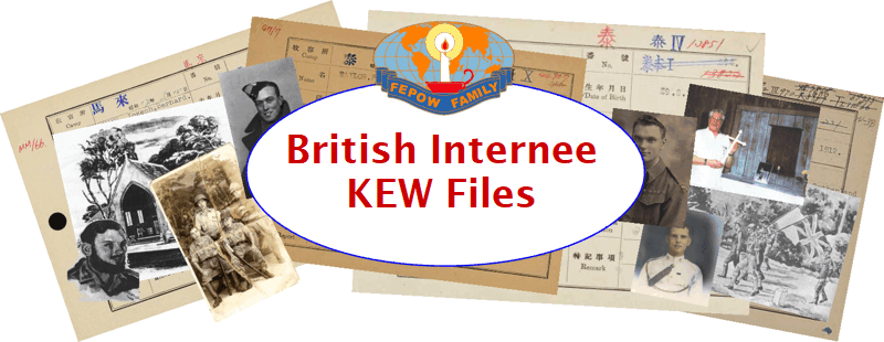 British Internee
KEW Files
